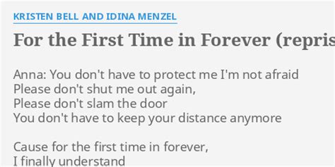 for the first time in forever lyrics|first time in forever reprise lyrics.